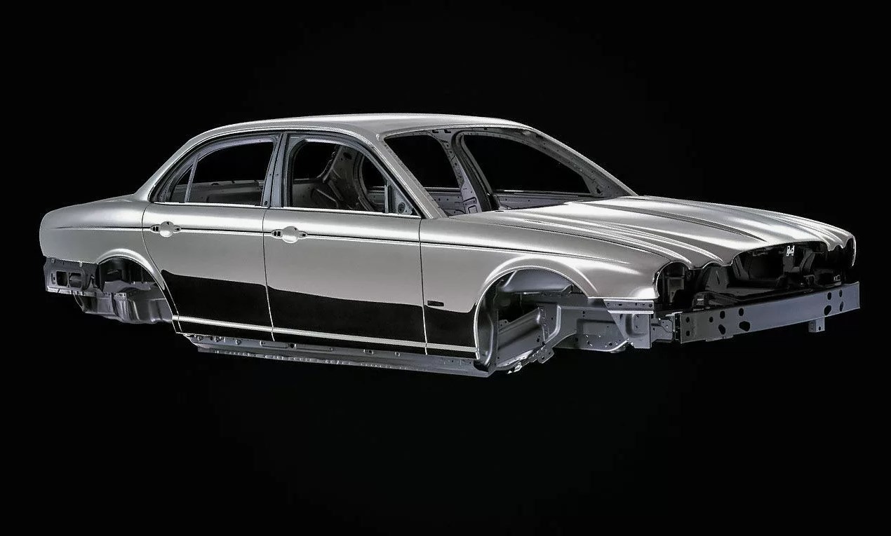 Алюминиевый кузов Jaguar